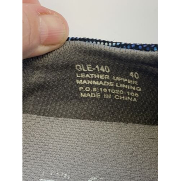 Alegria Womens Clog Shoes US Size  9 GLE 140 Wavy Navy Blue Metallic EU 40 - Picture 5 of 12